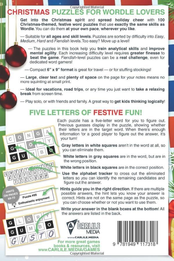 Xmas Wordle Puzzles