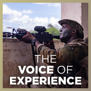 The voice of experience.