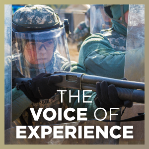 The voice of experience.