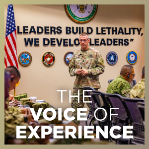 The voice of experience.