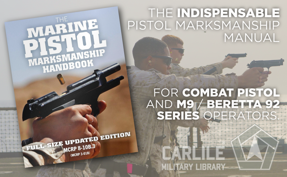 The indispensable pistol marksmanship manual for combat pistol and M9 / Beretta 92 series operators.