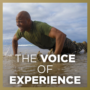 The voice of experience.
