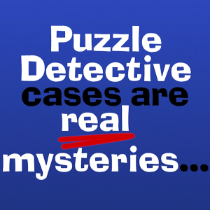 Puzzle Detective cases are real mysteries...