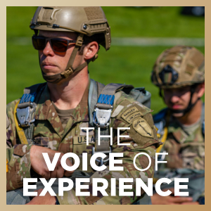 The voice of experience.