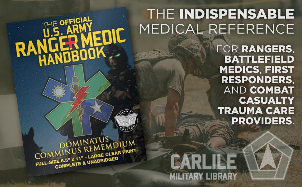 The indispensable medical reference for Rangers, battlefield medics, first responders, and combat casualty trauma care providers.