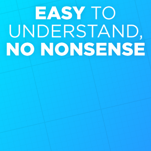 Easy to understand, no-nonsense.