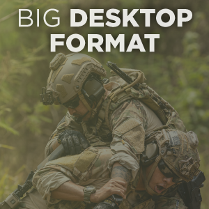 Big desktop format.