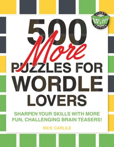 500 Puzzles for Wordle Lovers book 2