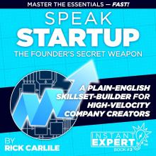 Speak Startup audiobook Rick Carlile