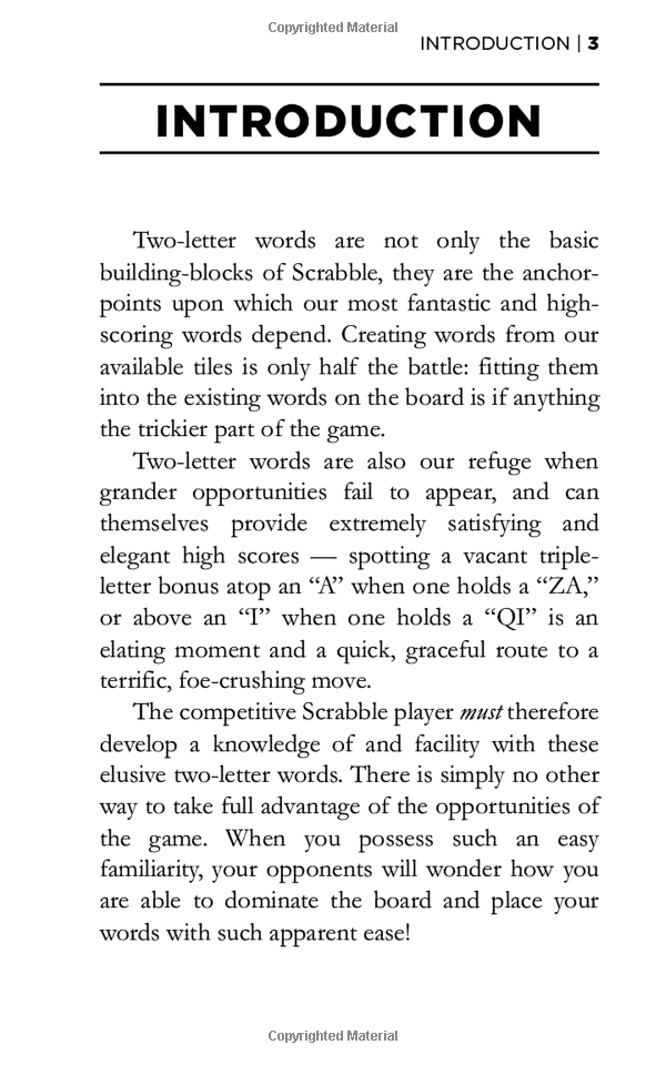 Dictionary of Two-Letter Words Rick Carlile Scrabble